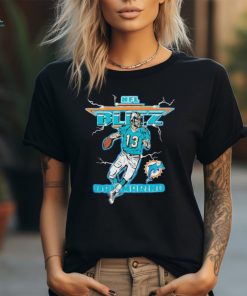 Dan Marino 13 player Miami Dolphins football NFL Blitz shirt