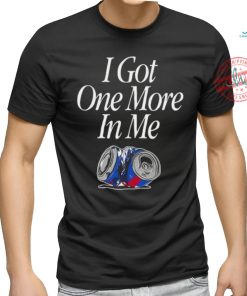 Dana Beers Wearing I Got One More In Me Tee shirt
