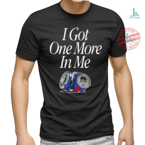 Dana Beers Wearing I Got One More In Me Tee shirt
