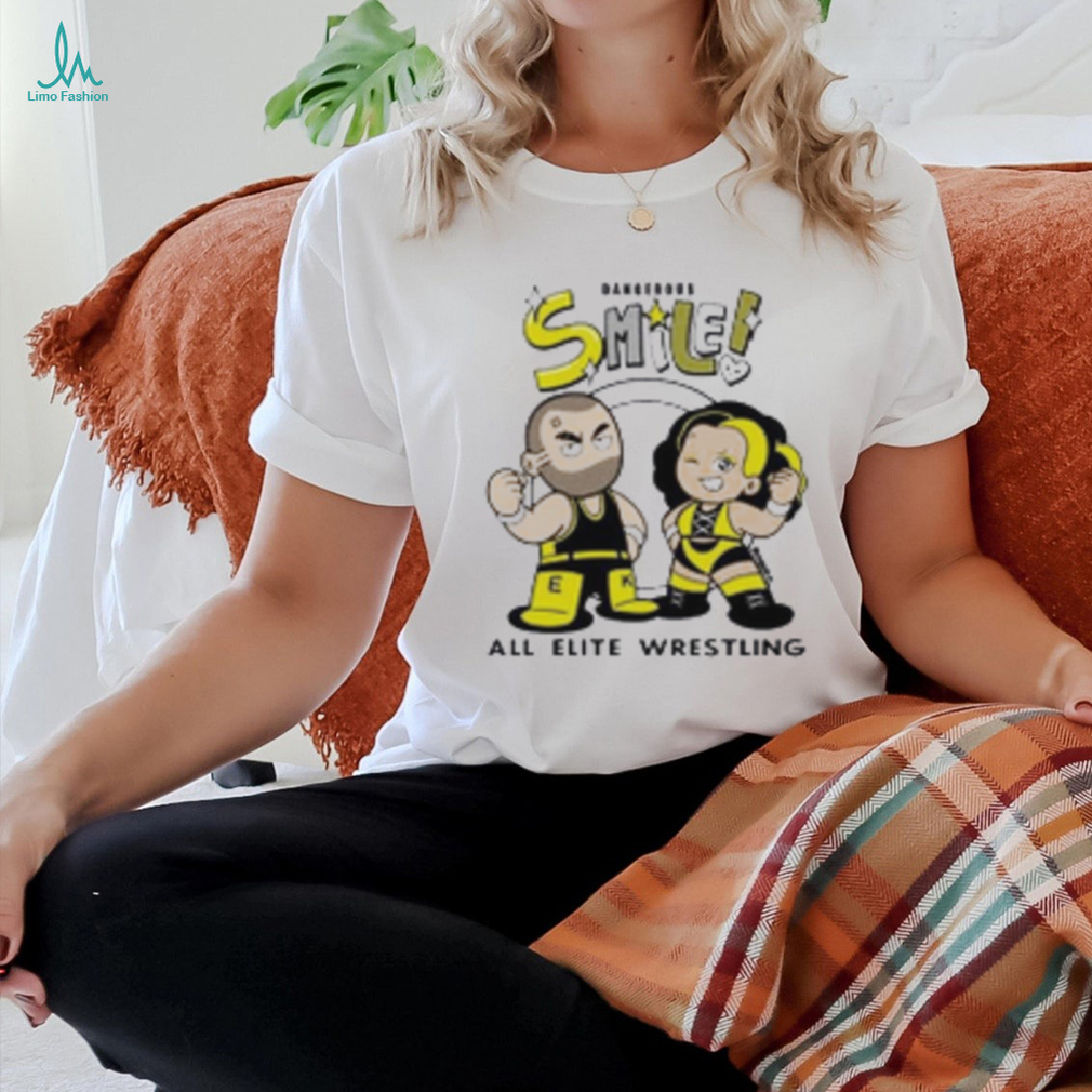 Dangerous Smile All Elite Wrestling Shirt Dangerous Smile All Elite Wrestling Shirt
