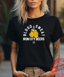 Daniel Vogelbach Blood Sweat Iron City Beers T shirt