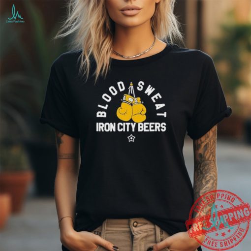 Daniel Vogelbach Blood Sweat Iron City Beers T shirt