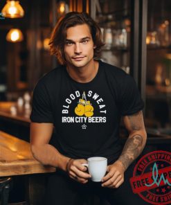 Daniel Vogelbach Blood Sweat Iron City Beers T shirt