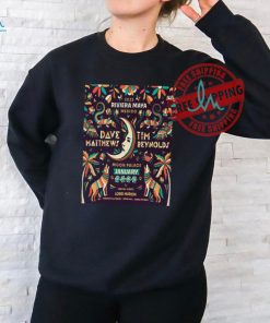 Dave Matthews Band X Tim Reynolds Jan 23 26 2025 Riviera Maya Fest At The Moon Palace Cancún In Mexico Poster Unisex T Shirt