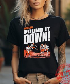 David Njoku 85 pound it down player Cleveland Browns football graphic shirt