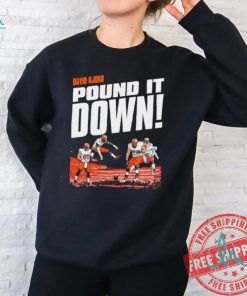 David Njoku 85 pound it down player Cleveland Browns football graphic shirt