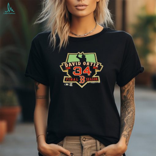 David Ortiz 34 Boston Red Sox Final Season shirt