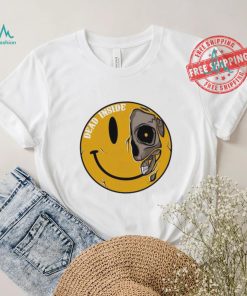 Dead inside emoji skull shirt