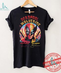 Deadpool And Wolverine Ryan Reynolds and Hugh Jackman Signatures shirt