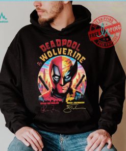 Deadpool And Wolverine Ryan Reynolds and Hugh Jackman Signatures shirt, hoodie, sweater, long sleeve and tank top Deadpool And Wolverine Ryan Reynolds and Hugh Jackman Signatures shirt