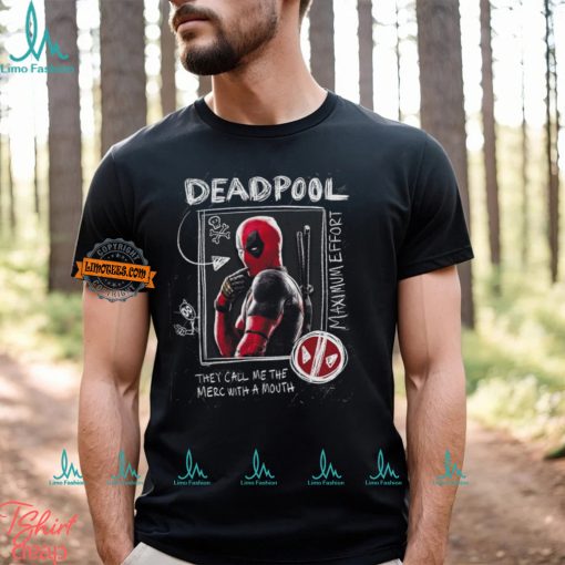 Deadpool Wolverine Sketches T Shirt