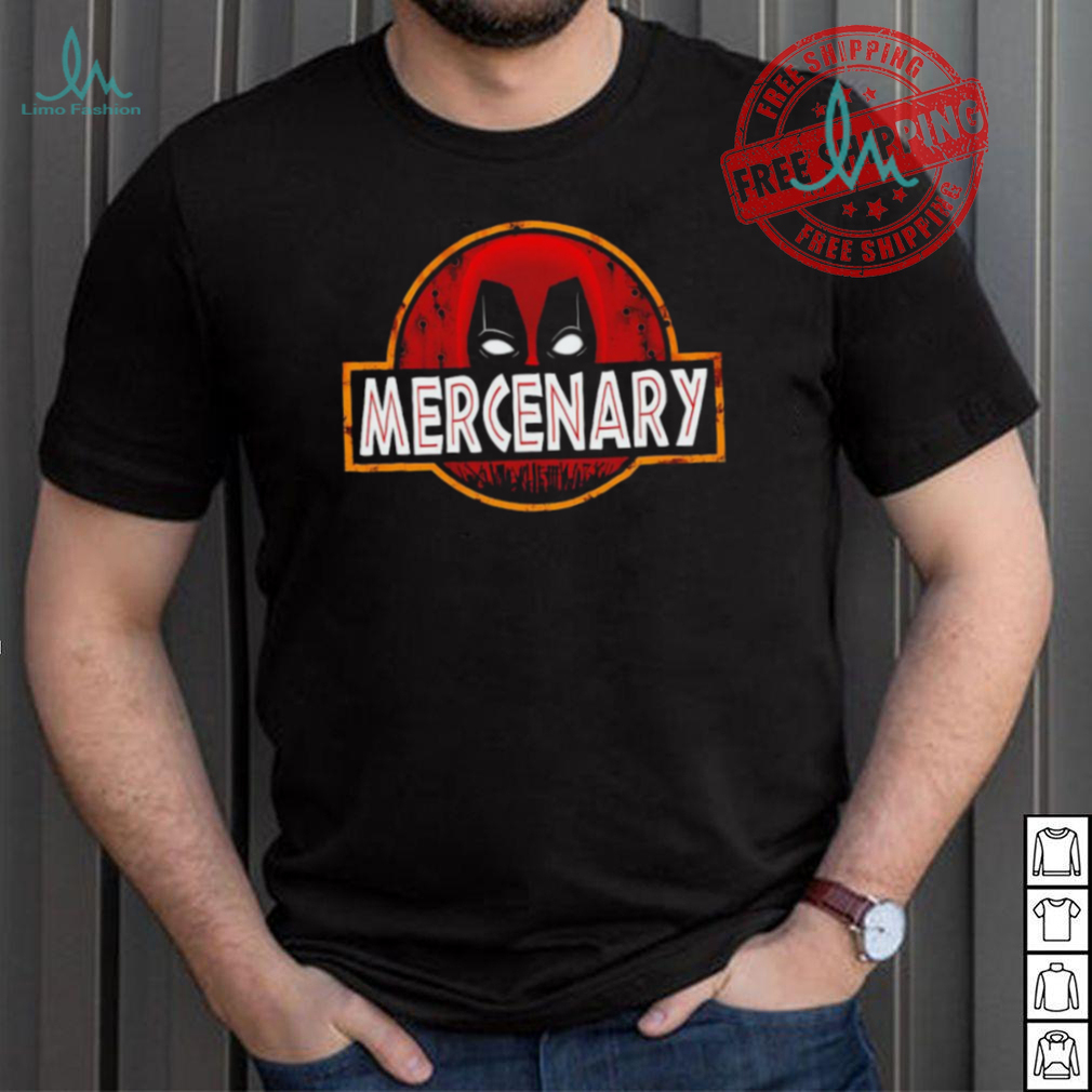 Deadpool X Jurassic Park Mercenary Park logo shirt Deadpool X Jurassic Park Mercenary Park logo shirt