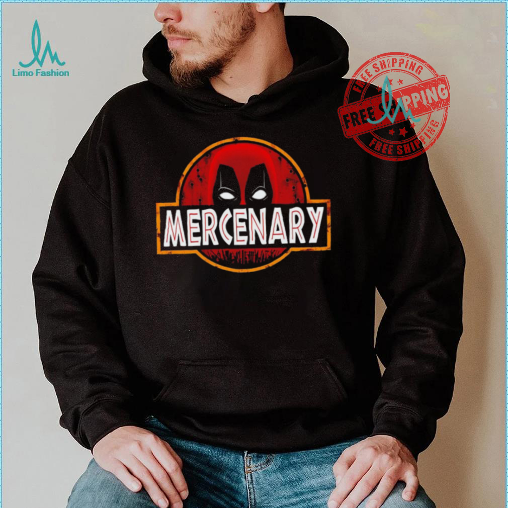 Deadpool X Jurassic Park Mercenary Park logo shirt Deadpool X Jurassic Park Mercenary Park logo shirt