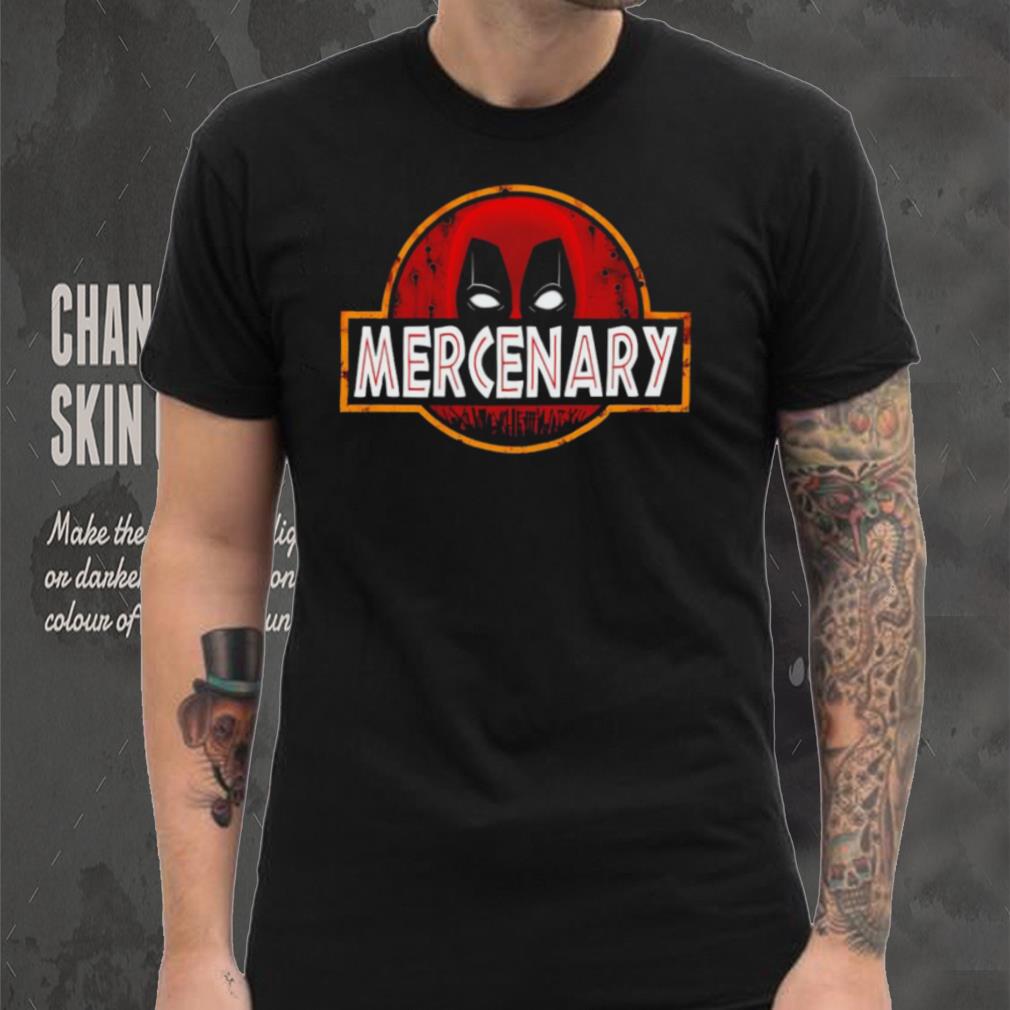 Deadpool X Jurassic Park Mercenary Park logo shirt Deadpool X Jurassic Park Mercenary Park logo shirt