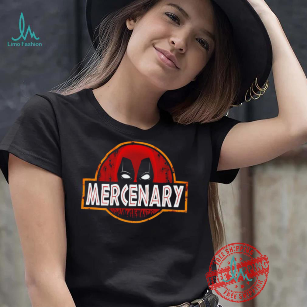 Deadpool X Jurassic Park Mercenary Park logo shirt Deadpool X Jurassic Park Mercenary Park logo shirt