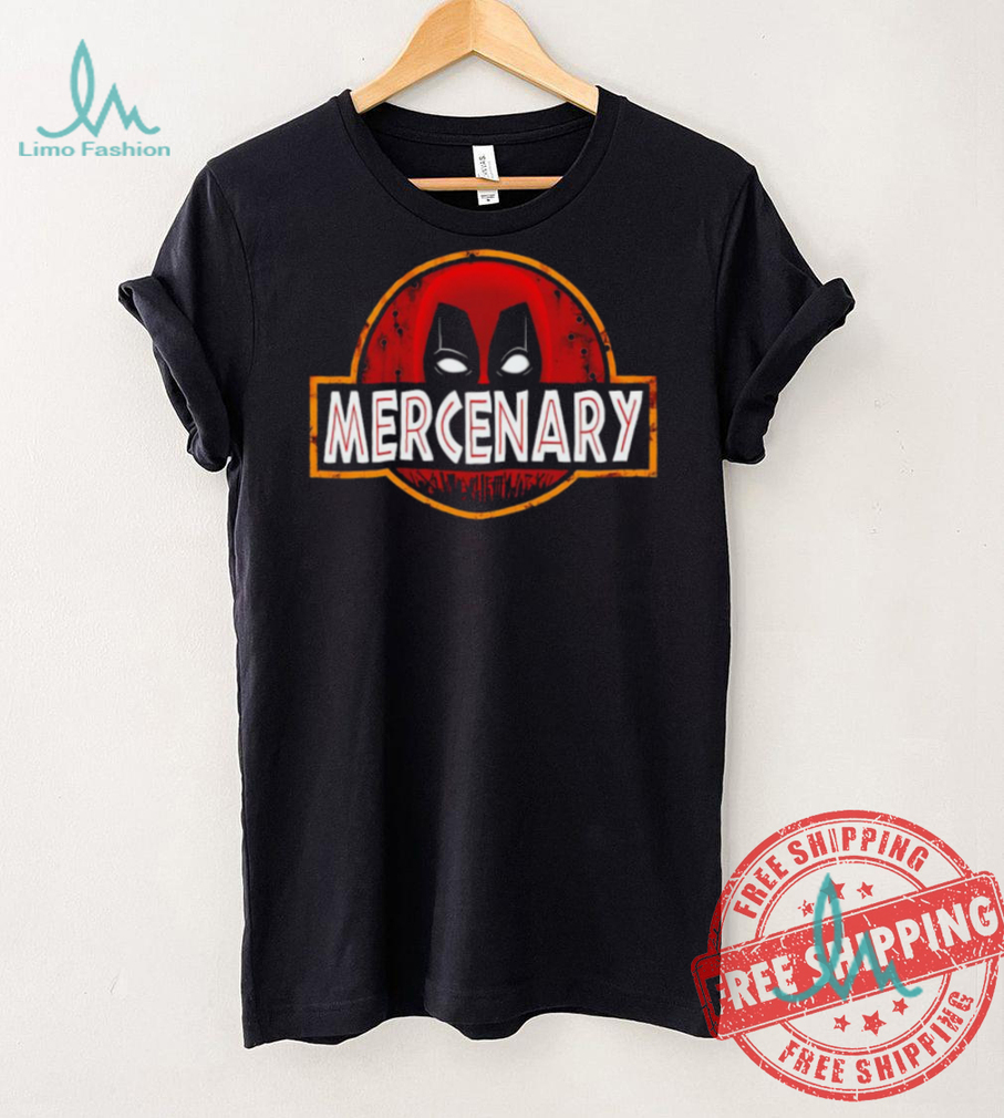 Deadpool X Jurassic Park Mercenary Park logo shirt Deadpool X Jurassic Park Mercenary Park logo shirt