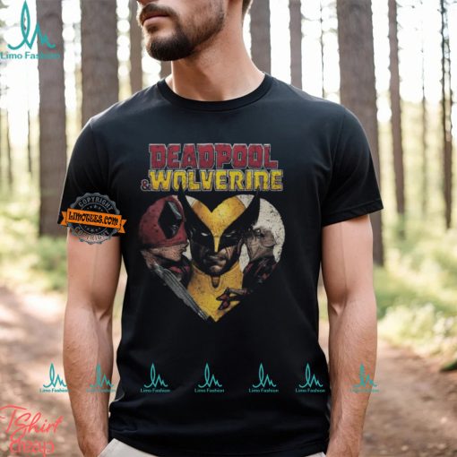 Deadpool and Wolverine Kisses Shirt