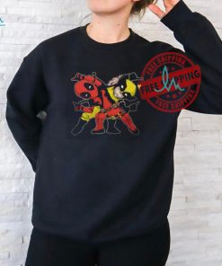 Deadpool & wolverine mutant fusion shirt