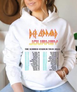 Def Leppard Summer Stadium Tour 2024 Timeline shirt