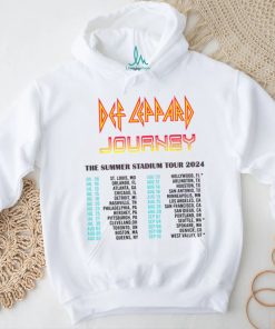 Def Leppard Summer Stadium Tour 2024 Timeline shirt