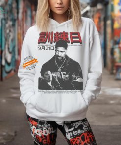 Denzel Washington And Ethan Hawke 921 The Only Thing More Dangerous Than The Line Being Crossed Is The Cop Who Will Cross It Police Movie T Shirts