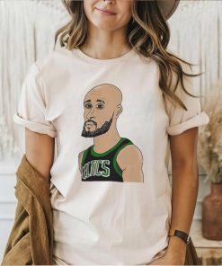 Derrick White Boston Celtics player funny art shirt TechTeesUSA