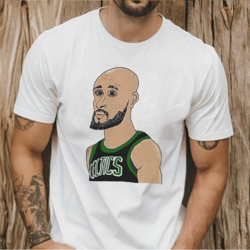 Derrick White Boston Celtics player funny art shirt   TechTeesUSA