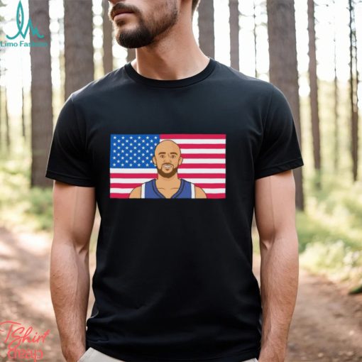 Derrick White Team USA basketball flag shirt