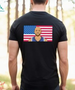 Derrick White Team USA basketball flag shirt