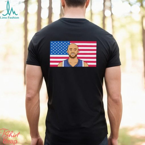 Derrick White Team USA basketball flag shirt