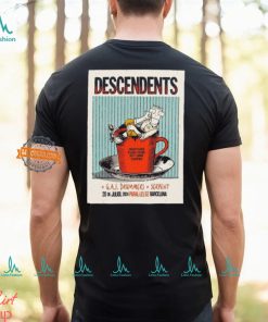 Descendents At Para lel 62 In Barcelona Spain On July 2024 Unisex T Shirt