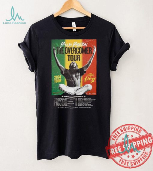 Design Buju Banton Concert 2024 Overcomer Tour Poster Shirt