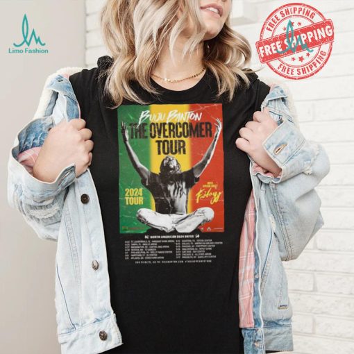 Design Buju Banton Concert 2024 Overcomer Tour Poster Shirt