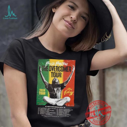 Design Buju Banton Concert 2024 Overcomer Tour Poster Shirt