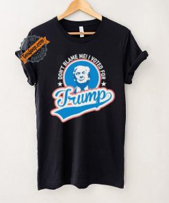 Design DonT Blame Me I Voted For Trump Usa Vintage Retro Shirt