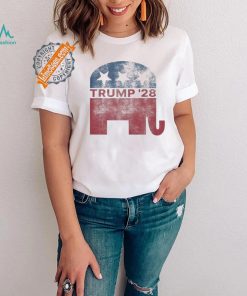 Design Donald Trump 2028 President Pro Trump Vintage Republican Shirt