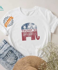 Design Donald Trump 2028 President Pro Trump Vintage Republican Shirt
