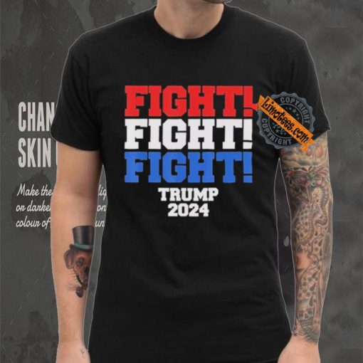 Design HeLl Never Stop Fighting To Save America Trump 2024 T Shirt