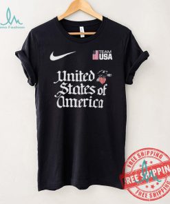 Design Olympic Paris Nike 2024 United States Of America Team Shirt
