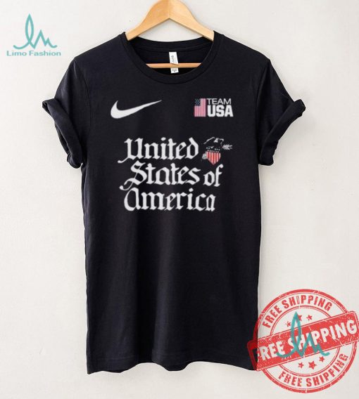Design Olympic Paris Nike 2024 United States Of America Team Shirt