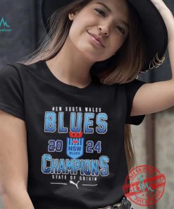 Design State Of Origin New South Wales Blues Champions 2024 T Shirt