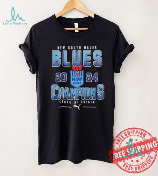 Design State Of Origin New South Wales Blues Champions 2024 T Shirt