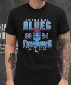 Design State Of Origin New South Wales Blues Champions 2024 T Shirt