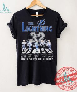 Design Tampa Bay Lightning 32 Years Signature Thank You For The Memories T Shirt