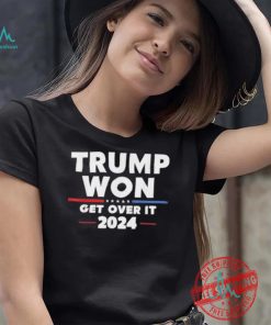 Design Trump Won Get Over It Patriotic Protrump Antibiden Funny T Shirt