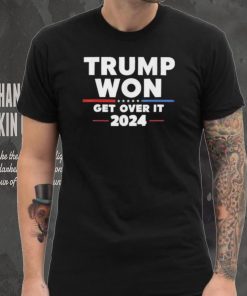Design Trump Won Get Over It Patriotic Protrump Antibiden Funny T Shirt