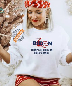 Design TrumpS Blood On BidenS Hands T Shirt
