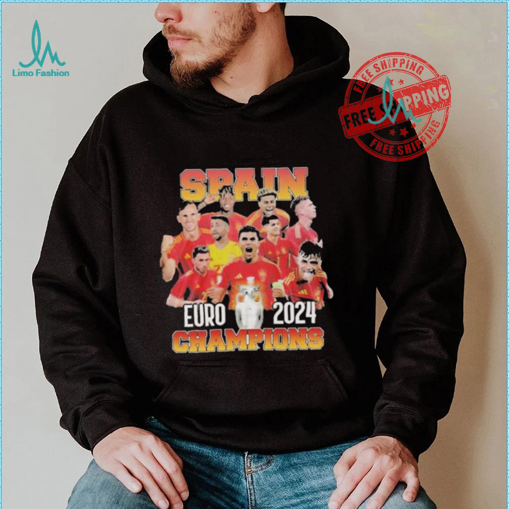 Design UEFA Euro Champions Spain Team Football 2024 T Shirt Design UEFA Euro Champions Spain Team Football 2024 T Shirt