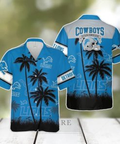 Detroit Lions Hawaiian Shirt Trending For Fans Sport NFL