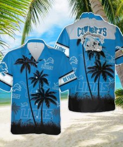 Detroit Lions Hawaiian Shirt Trending For Fans Sport NFL